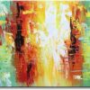 Hand Painted Textured Abstract Artwork Modern Wall Art Decor Handmade Oil Painting on Canvas - Image 3